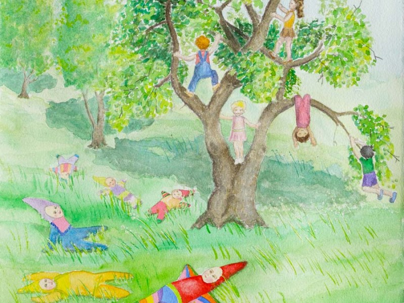 The Star Children - talking about the apple page