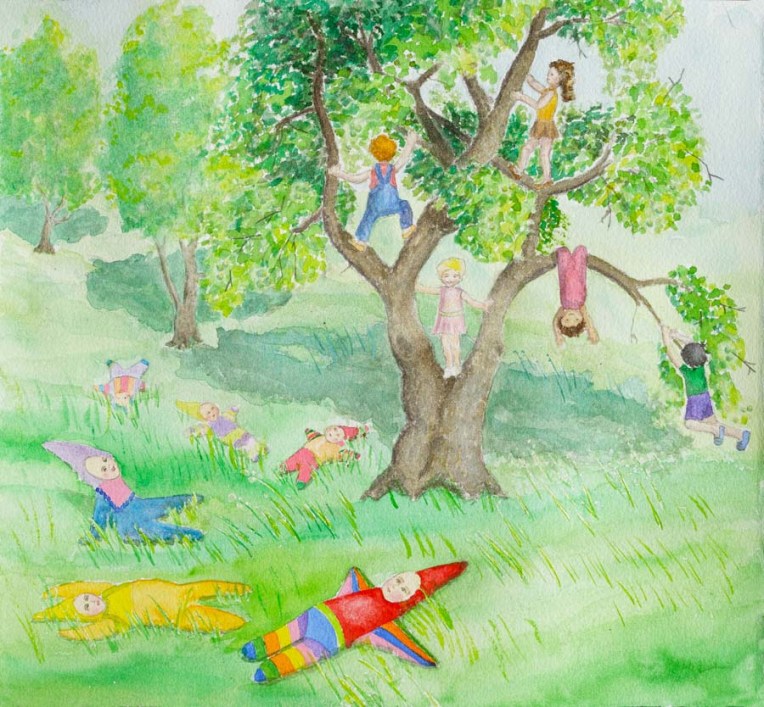 The Star Children - talking about the apple page